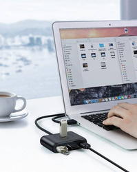 Ugreen HUB Splitter 4x USB 3.2 Gen 1 (1 m Kabel) schwarz (CR113 20291)