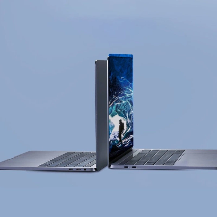 HUB Ugreen 60559 2x USB-C / USB-C PD (Thunderbolt 3, 100 W, 4K 60 Hz, 10 Gbit/s) / HDMI 4K 30 Hz / 3x USB 3.0 für MacBook Pro / Air – Grau