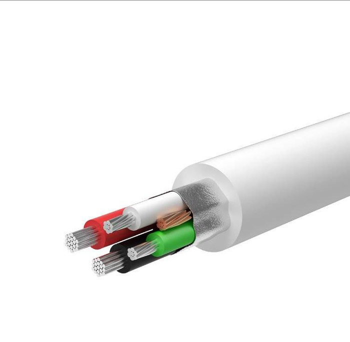 Ugreen externe Soundkarte Musikadapter USB - 3,5 mm Miniklinke 15 cm weiß (US205 30143)