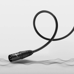 Ugreen przedłużacz kabel audio przewód mikrofonowy do mikrofonu XLR (żeński) - XLR (męski) 1 m (AV130)