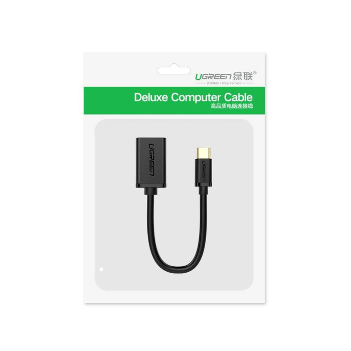 Ugreen adapter OTG cable USB 3.0 to USB Type C black (30701)