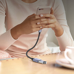 Kabel USB C (Stecker) - USB (Buchse) 3.0 OTG 0,15m Ugreen US378 - schwarz