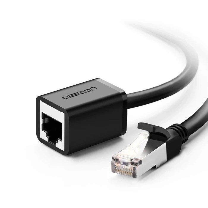 Ugreen NW112 11283 Network Ethernet Cable RJ45 (Female) - RJ45 (Male) F/UTP Cat. 6 1 Gbps 5m - black