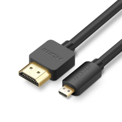 Kabel Ugreen HD127 micro HDMI - HDMI 2.0 1 m - schwarz