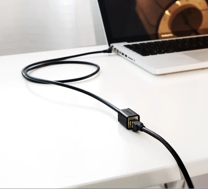 Ugreen NW112 11283 Network Ethernet Cable RJ45 (Female) - RJ45 (Male) F/UTP Cat. 6 1 Gbps 5m - black